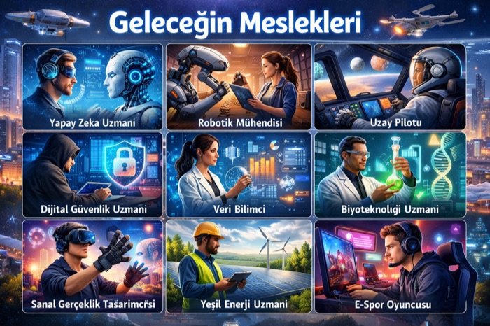 Geleceğin Meslekleri: Teknolojiye Ayak Uyduran Yeni Kariyer Yolları