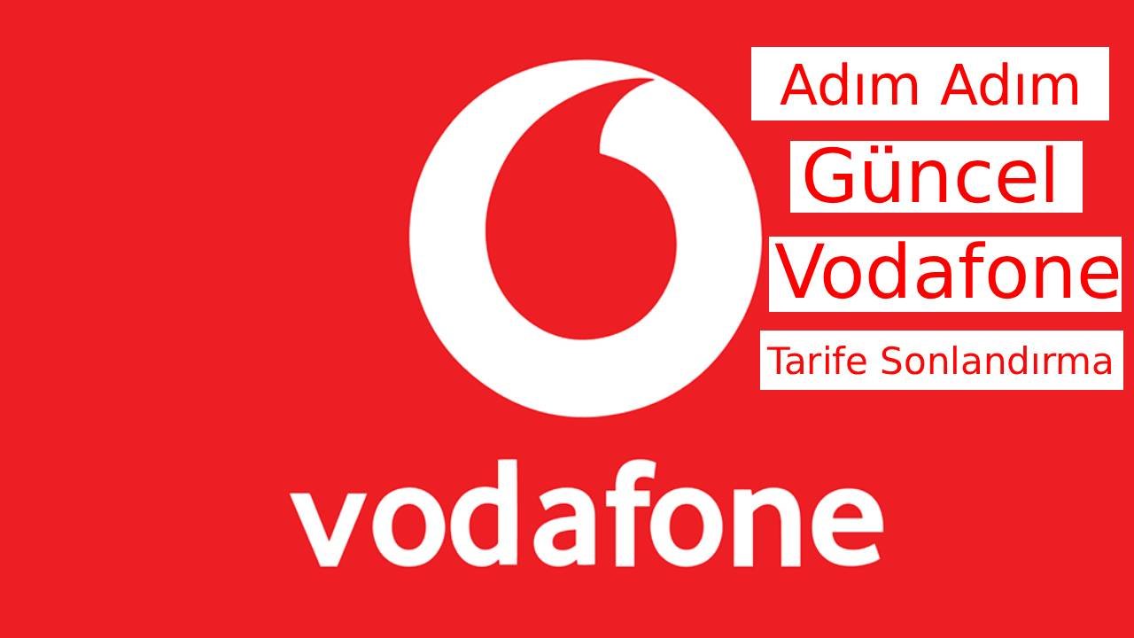 vodafone-tarife-sonlandirma